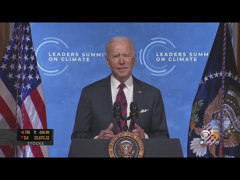 President Biden Hosts Virtual World Climate Summit Pledges