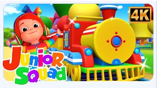 Train Song - Fun Vehicles Adventure & Preschool Rhymes for Kids