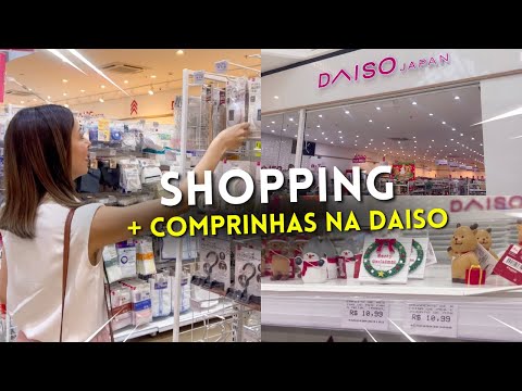 TOUR PELA DAISO + COMPRINHAS NO SHOPPING ✨