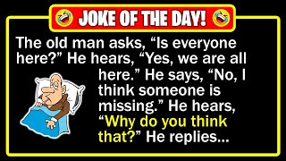 🤣 BEST JOKE OF THE DAY! - Surrounded by family, he makes one odd request... | Funny Dad Jokes