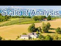 Geographic Scale of Analysis Concepts