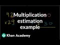 Estimating Products of Two-Digit Numbers