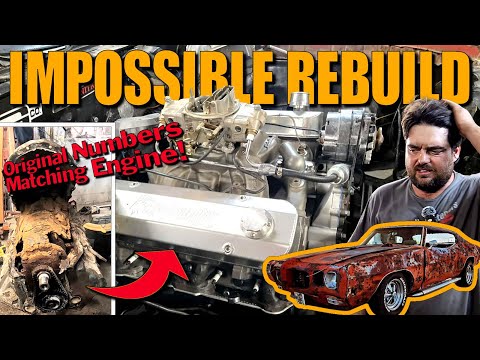 Holey Goat Is Reunited With Its NUMBERS MATCHING ORIGINAL Engine! Rebuilding The IMPOSSIBLE!