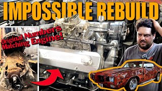 Holey Goat Is Reunited With Its NUMBERS MATCHING ORIGINAL Engine! Rebuilding The IMPOSSIBLE!