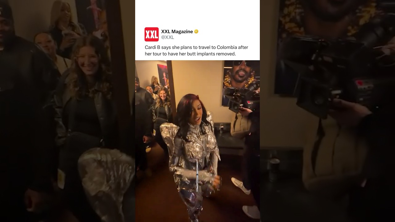 @Community ## Cardi B Wants Butt Implants Removed ![Embed Image](https://i3.ytimg.com/vi/tx74oGTEOq8/maxresdefault.jpg) …