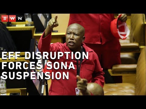 'Pravin must go!' EFF disruption forces Sona suspension