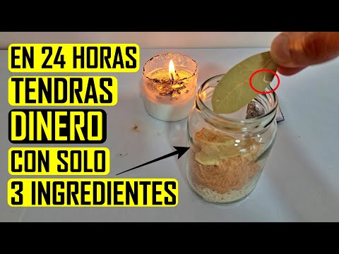 ¡Atrae DINERO en 24 HORAS! 💰🕒Con ESTE RITUAL de ABUNDANCIA Yo Solo Usé 3 Ingredientes