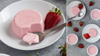Strawberry Panna Cotta