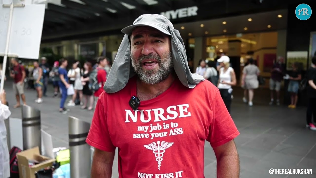 Hero to Zero – Victorian Healthcare Workers Protest against Vaccine Mandates in their Industry