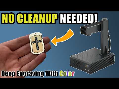 Deep Engrave with Color LIKE A PRO! (No Cleanup Necessary) - Full Tutorial