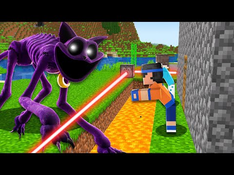 ENGANEI O CATNAP COM A MELHOR ARMADILHA NO MINECRAFT! (Poppy Playtime)