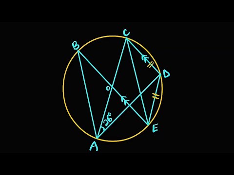 Circle Theorem | Finding central angle.