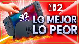 SWITCH 2:  LO MEJOR y PEOR de la Nintendo Switch 2 🔥🎮🔥 | Jugamer