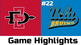 #22 UCLA Vs San Diego State Highlights 2020