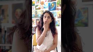 Painting Cutest Cartoon with Paper 😱 #shorts