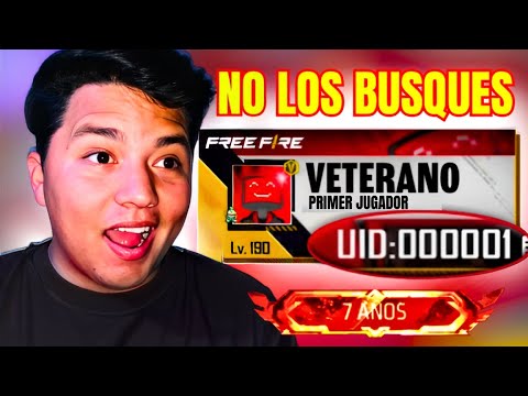 LAS 5 CUENTAS de LOS YOUTUBERS MÁS VETERANOS de FREEFIRE😱