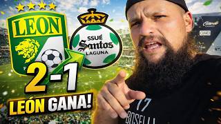 Con GOL de CAMBINDO Leon se impone ante santos por la MINIMA