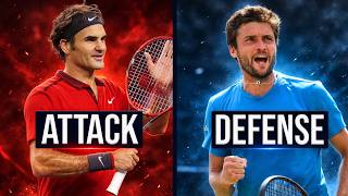 When Attack Meets Defense ● Federer vs Simon Shanghai 2014 Final