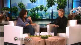 Katie Holmes no Ellen DeGeneres revela lista de Natal da Suri (Tradução e legenda)