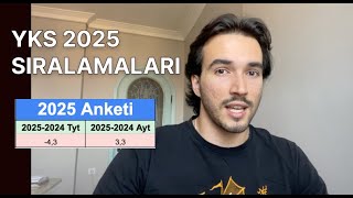 YKS 2025 Sıralama Tahminim! / Hangi Seneye Benzerlik Olacak? / #YKS2025