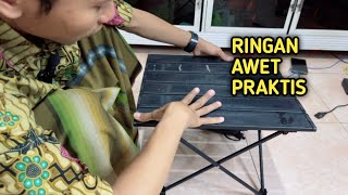 Meja Camping / Outdoor Murah wajib kamu Punya. Pemakaian 2 th masih awet