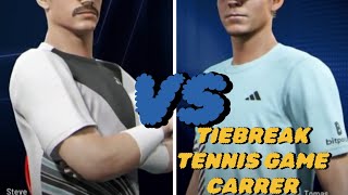 Tomas Berdych VS Steve Johnson Australian Open 3rd Round. TIEBREAK TENNIS GAME.