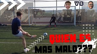 RETO FUTBOL MATEO VS EDUARDO QUIEN ES MAS MALO???