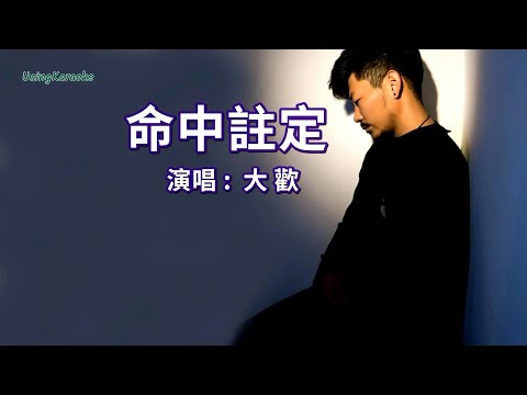 命中註定-大歡-演唱 KARAOKE