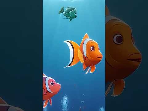 🐟🦀 Swim Swim Little Fish! | Fun Kids Song Fish #kidsshorts #superdido