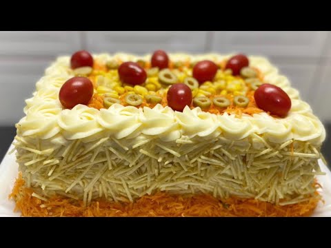 O MELHOR BOLO SALGADO QUE EU JÁ FIZ | RÁPIDO & DELICIOSO