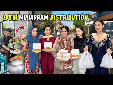 9th Muharram 🌙 Special Food 🍛Distribution Vlog  🤲😍| Hira Faisal | Sistrology