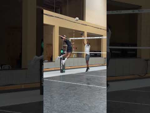 Challenging The Solo Block Volleyball Drill