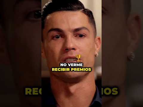 Cristiano Ronaldo llora durante entrevista hablando de su padre #emotional  #ronaldo #football