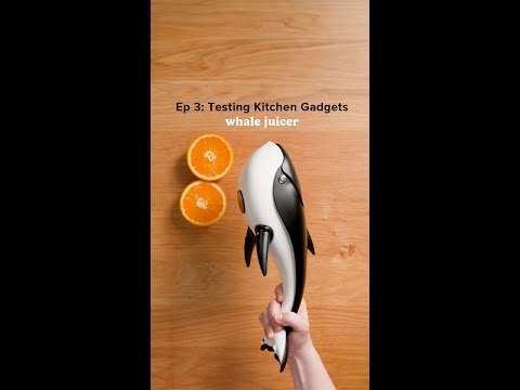 Ep 3: Testing Kitchen Gadgets - Whale Juicer