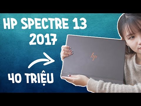 (VIETNAMESE) Trên tay và đánh giá nhanh laptop HP Spectre 13 2017 giá 40 triệu