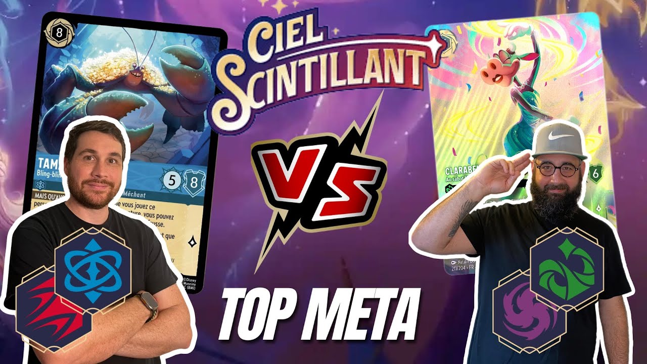 LORCANA - SAPHIR / RUBIS VS AMETHYSTE / EMERAUDE - LE DUEL TOP META !