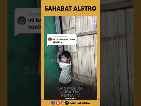 SEORANG ANAK SETIAP HARI NGINTIP Di Depan Pintu Rumah Tetangganya, Ternyata Kepingin Nonton TV