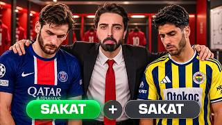 SAKAT FUTBOLCULARDAN KADRO KURDUM!