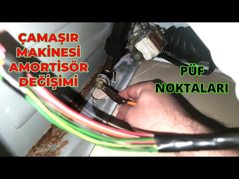 Çamaşır Makinesi Amortisörü Nasıl Değiştirilir?