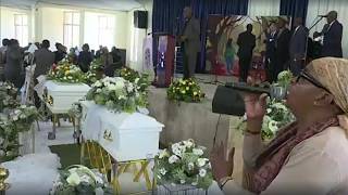 YouTube video thumbnail: Thousands Attend Funeral for Zimbabwe Family Murdered in Britain