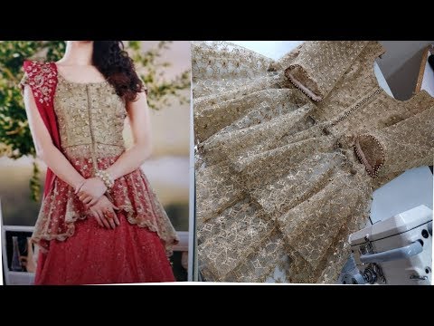 Peplum blouse cutting and stitching #navratri special 2019