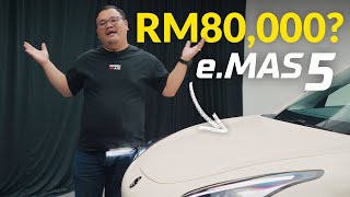 PROTON e.MAS 5 | BATERI PENUH BOLEH JALAN 325KM !!