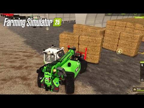 $20 Million Bank and 4k Cows Challenge US Flatlands #57 | FS 25 | Farming Simulator 25 Time Lapse |