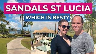 Which Sandals Resort in St Lucia is best? Comparing the Grande St Lucian, Halcyon and Regency La Toc