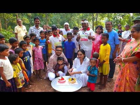 Jamaibabu Special Chicken Posto curry cooking for village people | villfood Kitchen