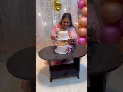 Naini turns 6 today ❤️❤️❤️ | I made this special cake for her 🎂#shorts #birthday