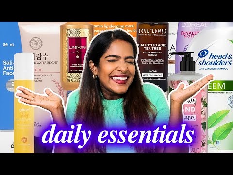 Daily Must Have Bodycare, Skincare , Haircare Essentials-Some New Picks & My Favs😉