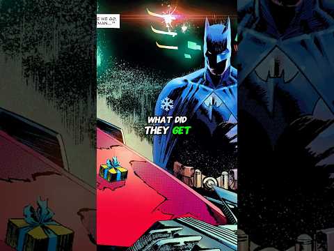 Batman's Birthday Gift #batman #comics #dccomics