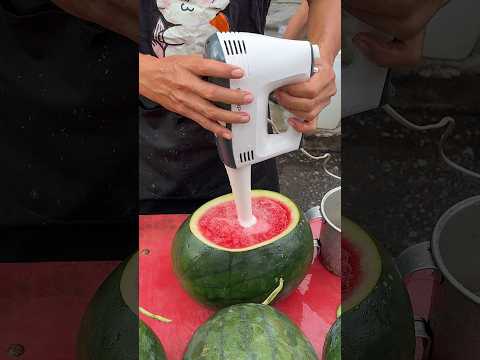 Amazing! Popular Sugar-Free Watermelon Juice in Malacca