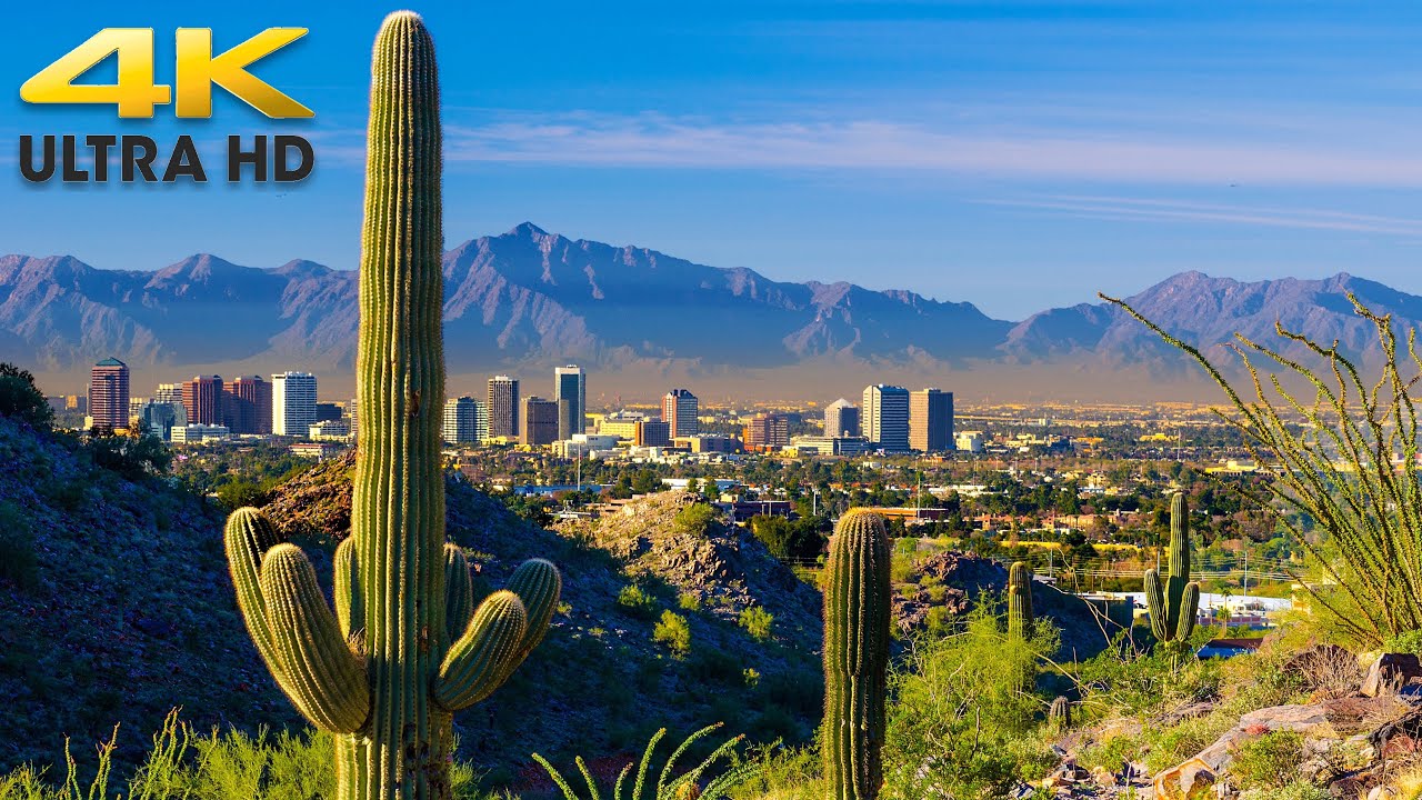 Flagstaff to Phoenix Complete Scenic Drive 4K Arizona Desert